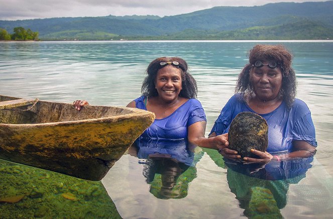 Begegnung mit den Meeresvölkern - Salomoninseln: Die Langa-Langa - Schöpfer von Koralleninseln - Filmfotos