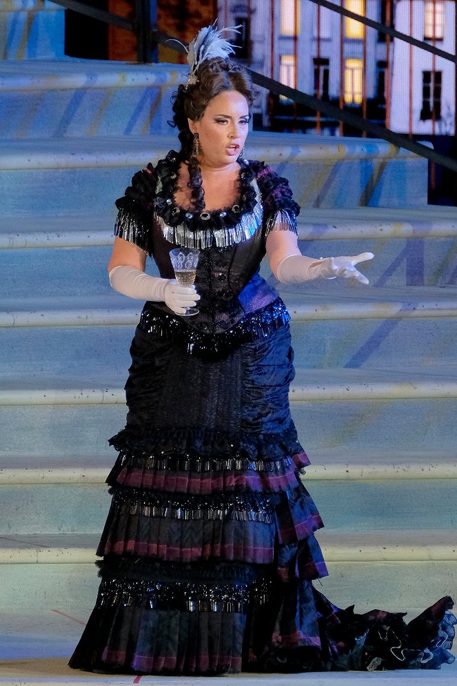 Aus der Arena di Verona: Giuseppe Verdi "La Traviata" - Filmfotos