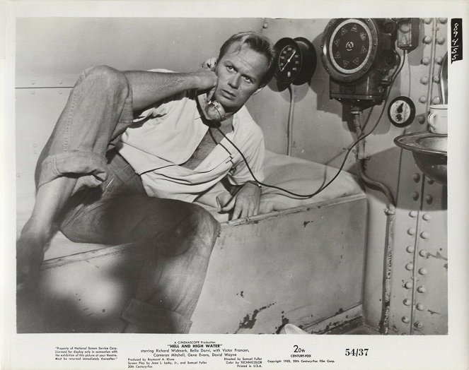 Hell and High Water - Lobby Cards - Richard Widmark