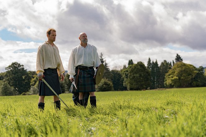 Men in Kilts - Die Schotten kommen - Die Schlacht von Culloden - Filmfotos - Sam Heughan, Graham McTavish