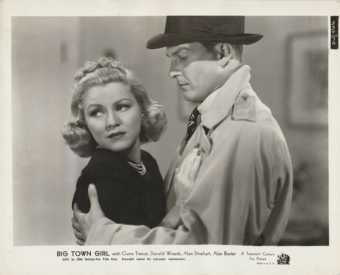 Big Town Girl - Lobby karty - Claire Trevor, Alan Baxter