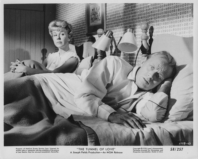 Père malgré lui - Cartes de lobby - Doris Day, Richard Widmark