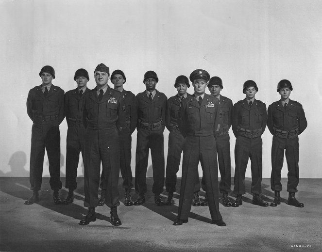 Hombres de infantería - Promoción - Karl Malden, Richard Widmark