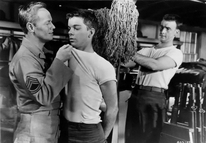 Hombres de infantería - De la película - Richard Widmark, James MacArthur