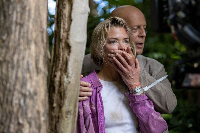Out of Death - Tournage - Jaime King, Bruce Willis