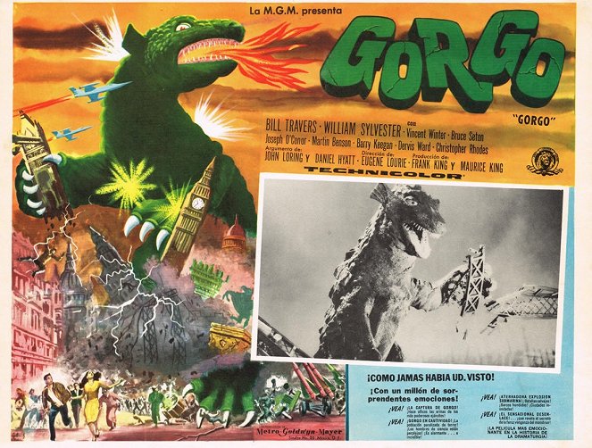 Gorgo, el monstruo - Fotocromos