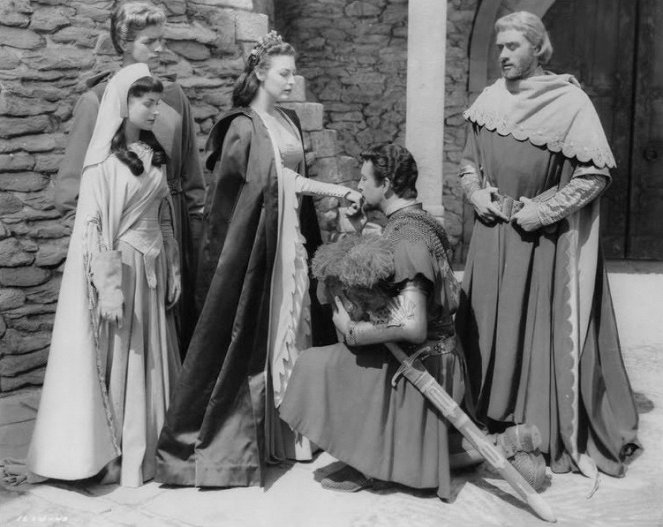 Los caballeros del rey Arturo - De la película - Ava Gardner, Robert Taylor, Mel Ferrer