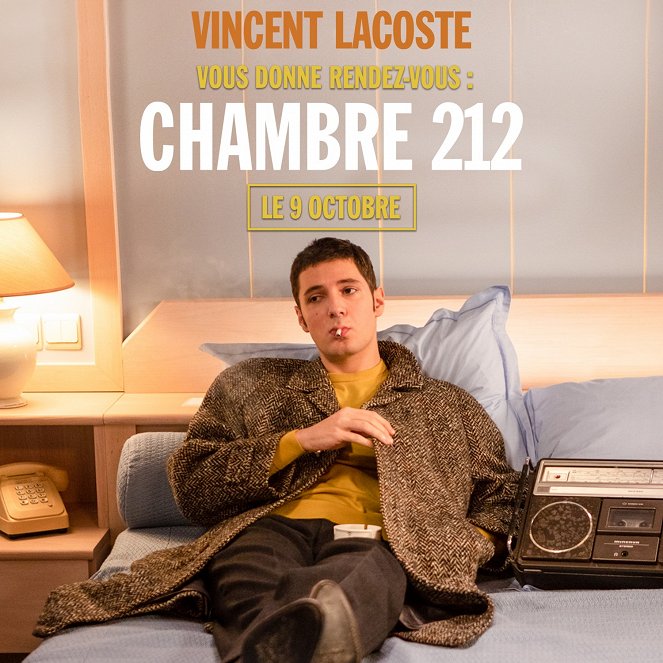 Chambre 212 - Cartes de lobby - Vincent Lacoste