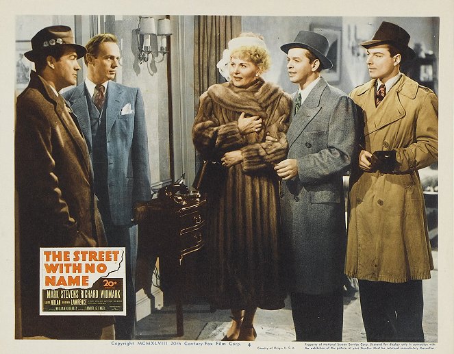 The Street with No Name - Lobby Cards