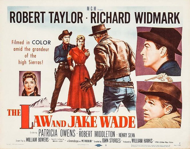 The Law and Jake Wade - Lobby Cards