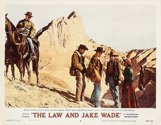 The Law and Jake Wade - Cartes de lobby