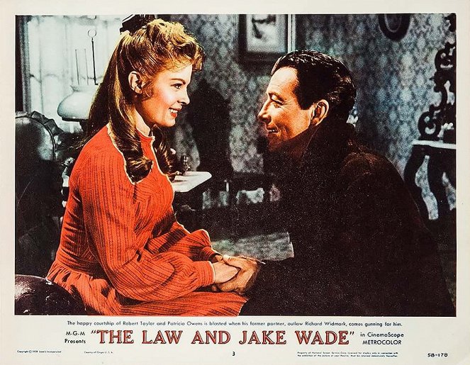 The Law and Jake Wade - Lobbykaarten