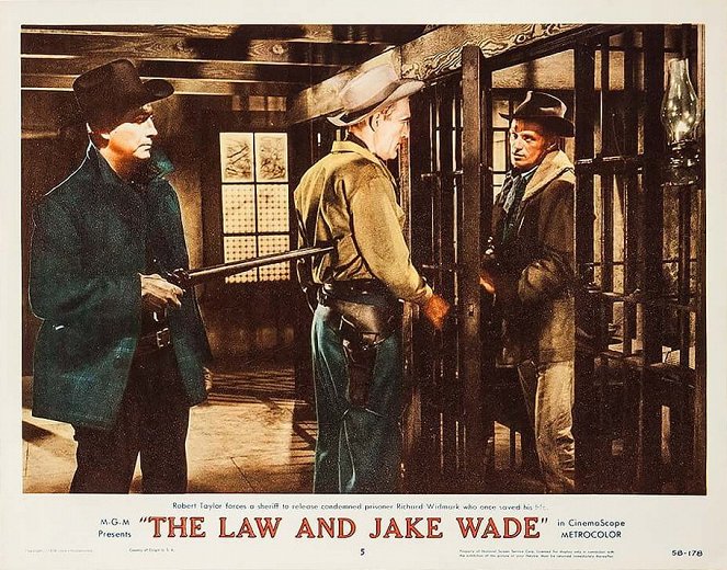 The Law and Jake Wade - Cartões lobby