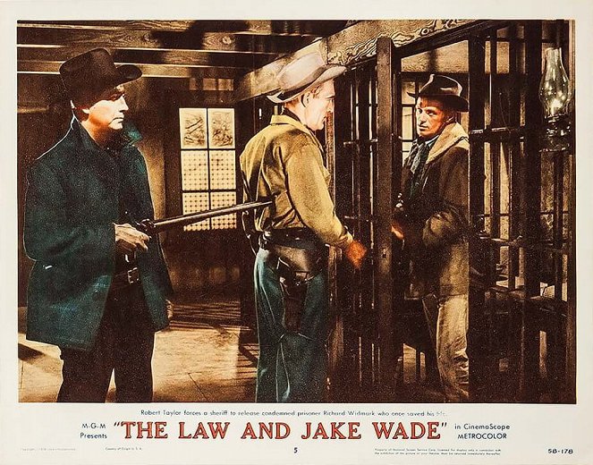 The Law and Jake Wade - Lobby Cards