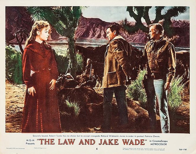 The Law and Jake Wade - Lobby Cards