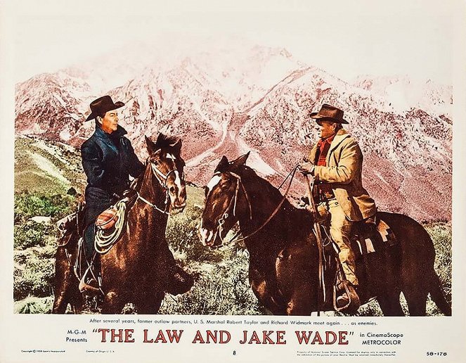 The Law and Jake Wade - Lobbykaarten