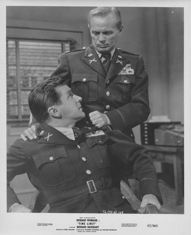 Labios sellados - Fotocromos - Richard Basehart, Richard Widmark