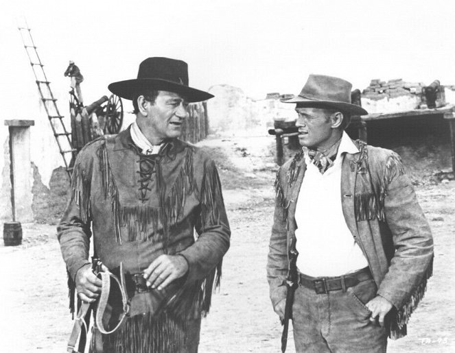 Alamo - Filmfotos - John Wayne, Richard Widmark