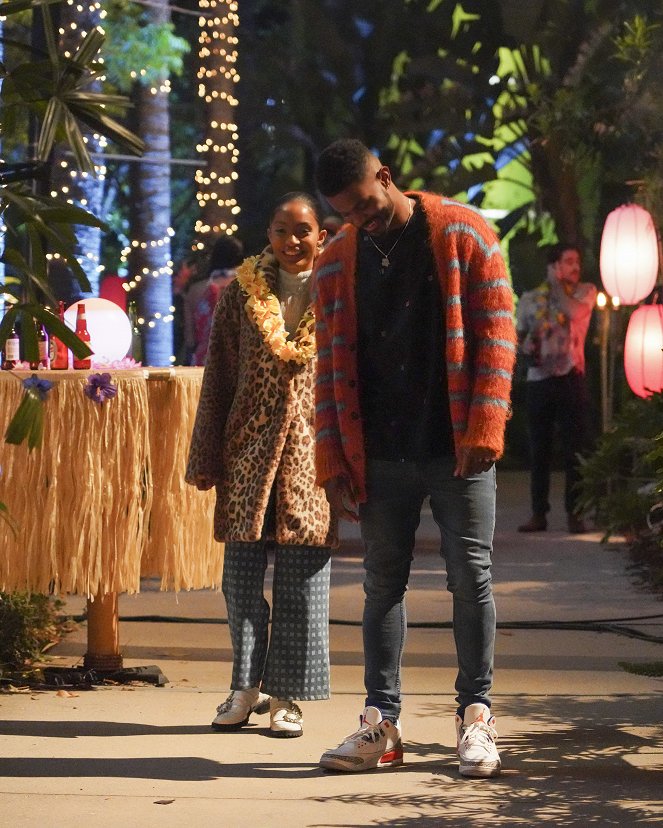 Grown-ish - You Beat Me to the Punch - Kuvat kuvauksista - Yara Shahidi, Trevor Jackson