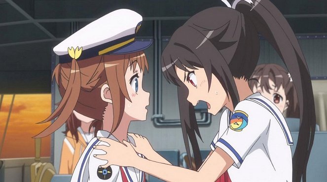 High School Fleet - Pinched by the Musashi! - Photos