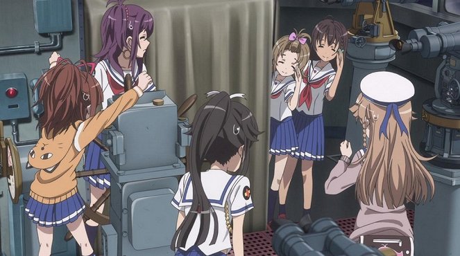 High School Fleet - Kirai de pinch! - Do filme