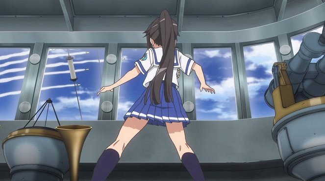 High School Fleet - In a Pinch with a Battleship's Big Cannon! - Photos