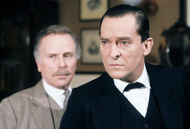 Los archivos de Sherlock Holmes - The Disappearance of Lady Frances Carfax - De la película - Edward Hardwicke, Jeremy Brett