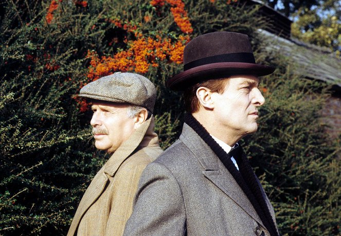 Los archivos de Sherlock Holmes - La vieja mansión Shoscombe - Promoción - Edward Hardwicke, Jeremy Brett