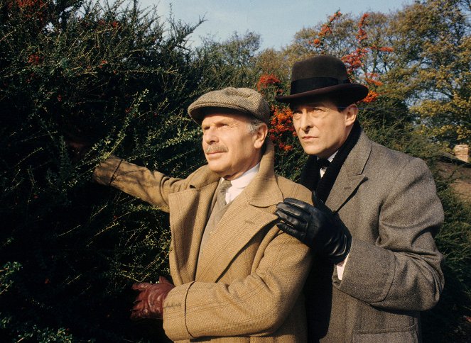 Los archivos de Sherlock Holmes - La vieja mansión Shoscombe - Promoción - Edward Hardwicke, Jeremy Brett