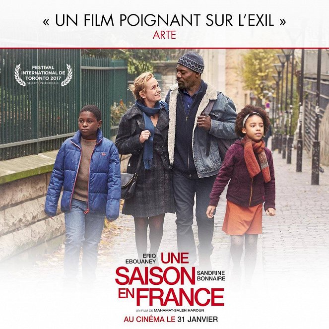 Une saison en France - Cartões lobby - Sandrine Bonnaire, Eriq Ebouaney