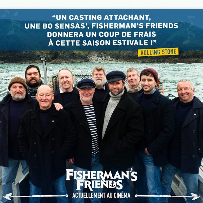 Fisherman's Friends - Lobbykarten - David Hayman, Dave Johns, James Purefoy, Sam Swainsbury