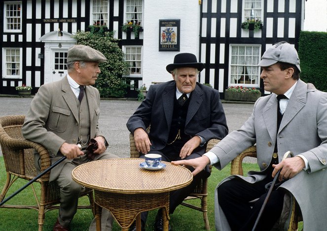 O Diário de Sherlock Holmes - The Boscombe Valley Mystery - Do filme - Edward Hardwicke, Peter Vaughan, Jeremy Brett