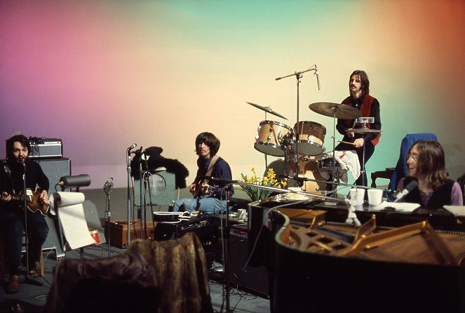 Paul McCartney, George Harrison, Ringo Starr, John Lennon