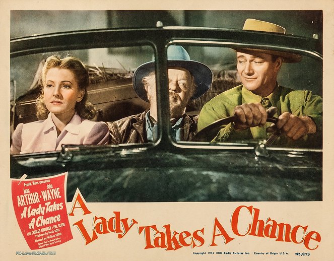 A Lady Takes a Chance - Lobby Cards