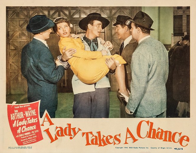 A Lady Takes a Chance - Lobby Cards