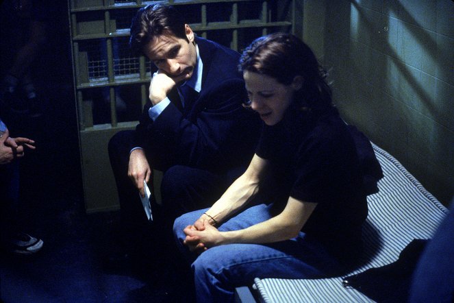 The X-Files - Season 5 - L'Œil de l'esprit - Tournage - David Duchovny, Lili Taylor