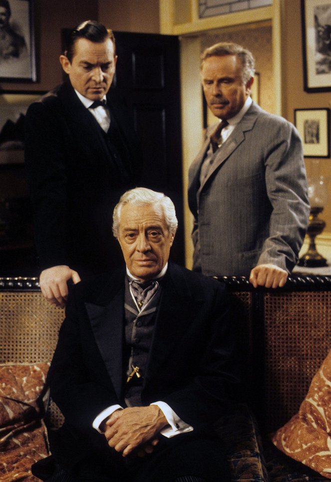 Los archivos de Sherlock Holmes - El cliente ilustre - Promoción - Jeremy Brett, Edward Hardwicke