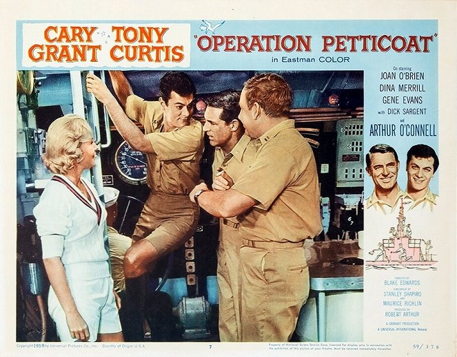 Operation Petticoat - Lobbykaarten