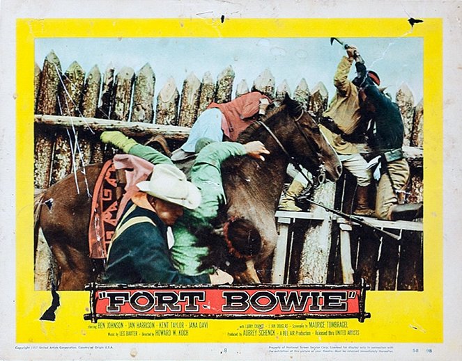 Fort Bowie - Lobby Cards