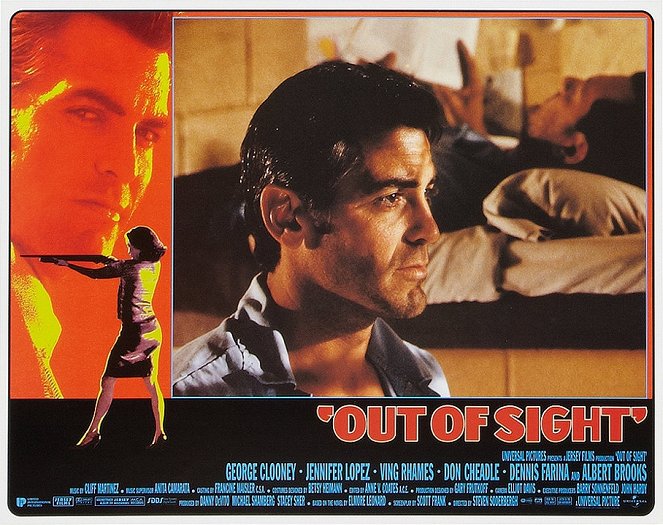 Out of Sight - Lobby Cards - George Clooney