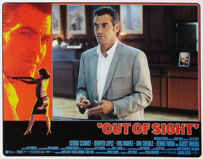 Out of Sight - Lobby Cards - George Clooney