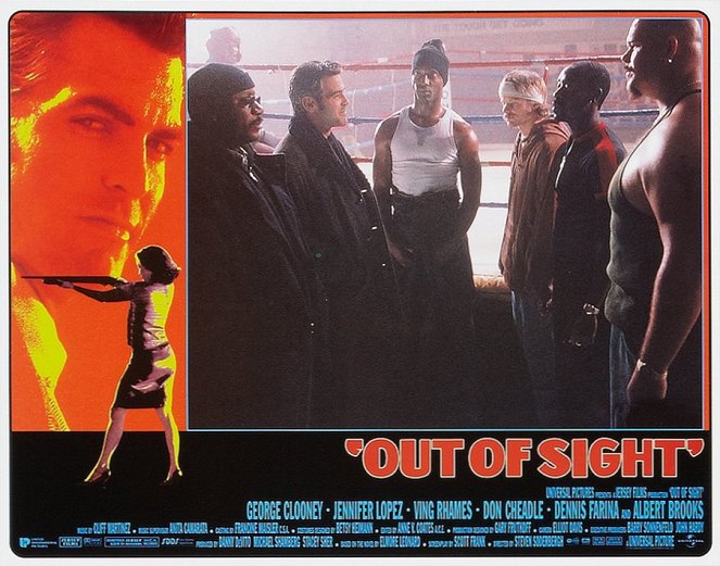 Out of Sight - Lobby Cards - Ving Rhames, George Clooney, Don Cheadle