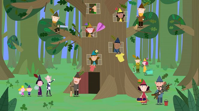 Ben & Holly's Little Kingdom - Nanny Plum and the Wise Old Elf Swap Jobs for One Whole Day - Van film
