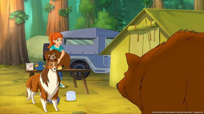 Lassie und ihre Freunde - Das Bärenjunge - Z filmu