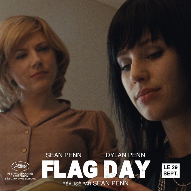 Flag Day - Dias Perdidos - Cartões lobby - Katheryn Winnick, Dylan Penn