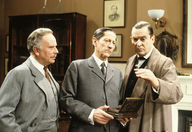 Los archivos de Sherlock Holmes - The Creeping Man - De la película - Edward Hardwicke, Colin Jeavons, Jeremy Brett