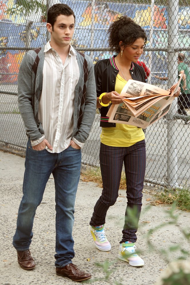 Gossip Girl - Der Maskenball - Filmfotos - Penn Badgley, Jessica Szohr