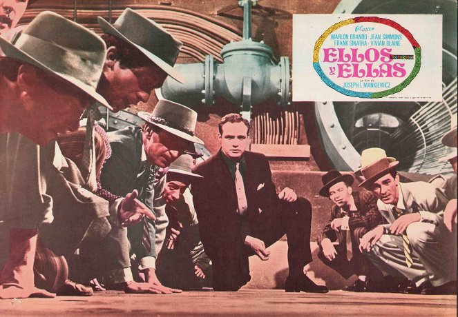 Guys and Dolls - Lobbykaarten - Marlon Brando