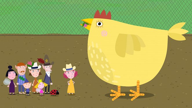 Małe Królestwo Bena i Holly - Chickens Ride West - Z filmu