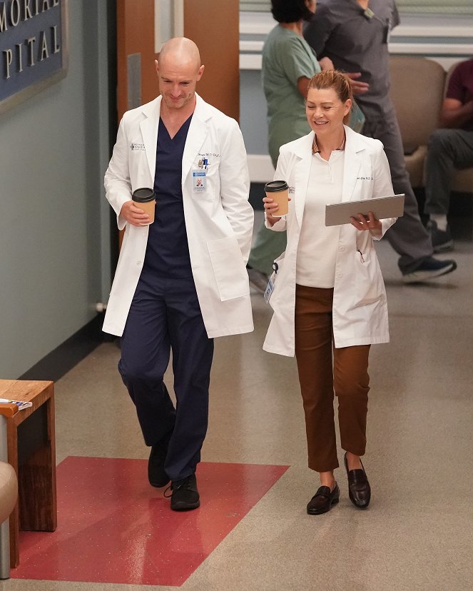 Grey's Anatomy - Hotter Than Hell - Photos - Richard Flood, Ellen Pompeo